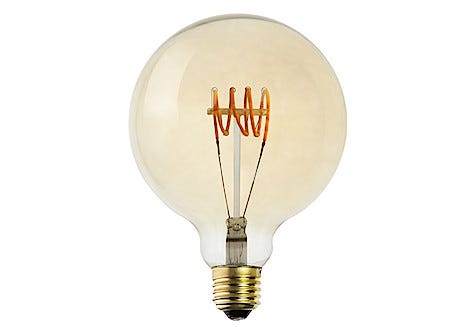 Dimbar dekorationslampa LED Glob E27 Northlight