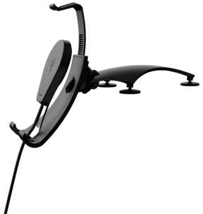 Telefonhållare med trådlös laddning, Unisynk Qi Dashboard