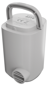 Nitecore AP10 ultrakompakt, oppladbar luftpumpe med LED