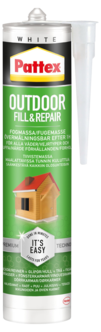 Pattex fugemasse utendørs, 280 ml