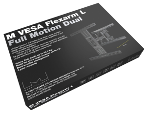 Seinäteline televisiolle tai näytölle 40–75 tuumaa VESA