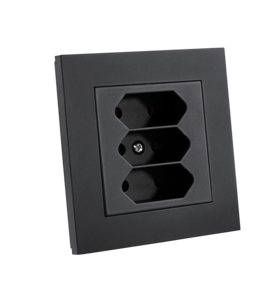 Vägguttag 3-vägs Elko Plus