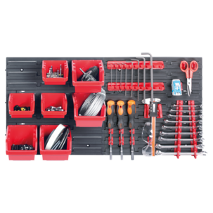 Kistenberg KOR4-S411 verktygstavla med krokar och hållare