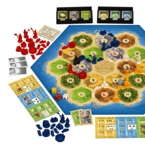 Settlers of Catan brädspel grundspel, från 10 år
