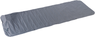 Oppblåsbart liggeunderlag grått, 195×70×10 cm