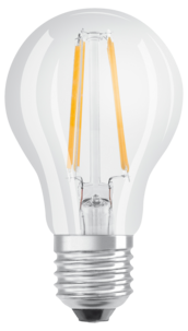 Dimbar normallampa LED E27 Osram, varmvit