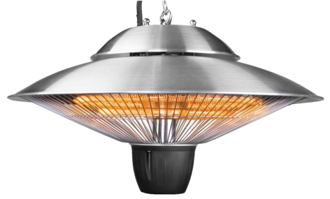 Hängande infravärmare 1500 W