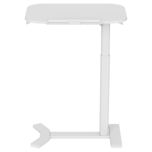 Flexisport höj- och sänkbart arbetsbord vitt, 65-105 cm