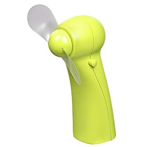 Batteridriven minifläkt