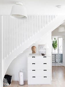 Houseguard Design Edition vit / svart brandsläckare 6 kg