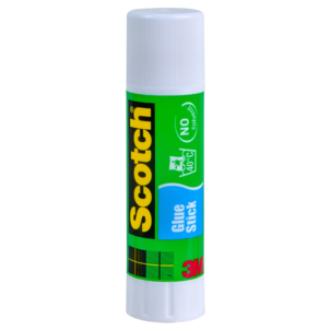 Scotch limstift permanent, papper och tyg, 21 g