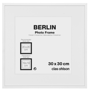 Valokuvakehys Berlin, valkoinen