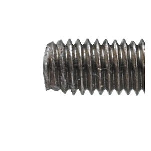 Gängad stång elförzinkad, 1 m