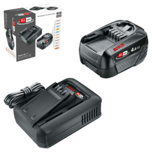 Bosch batteri och laddare 18 V 1 x 4,0 Ah AL 18V-44