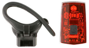 Asaklitt Sykkellykt med bremselys, LED 