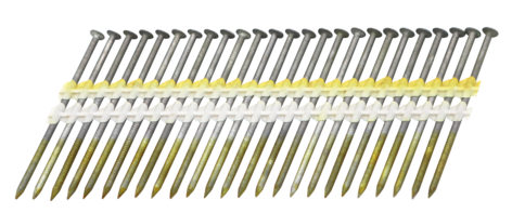 Heco maskinspik 21 grader, plastbandad, 500-pack