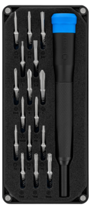 iFixit Minnow -tarkkuusruuvitaltta ja palat, 16 osaa