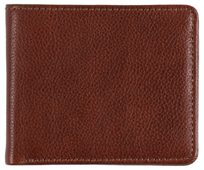 Korthållare i äkta läder, 8 fack, brun