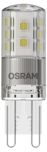 Osram G9 LED dimbar stiftlampa PIN 30 3 W, varmvit