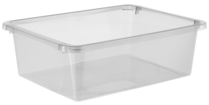 Förvaringslåda Modul, rökfärgad