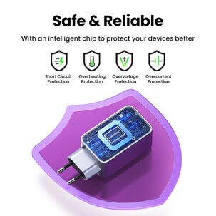 Ugreen Nexode Pro USB-C Laturi, 100 W 3 porttia, GaN