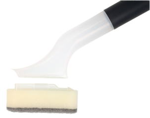 Diskborste med svamp