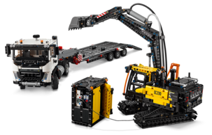 LEGO Technic Volvo FMX lastebil og EC230 elektrisk gravemaskin 42175, fra 10 år