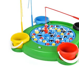 Alga fiskespel, från 5 år