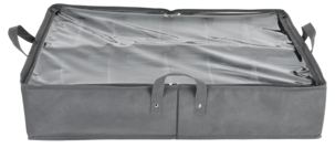 Sängförvaring i tyg med avdelare, 68 x 55 x 14 cm