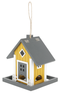 Fågelmatare trähus