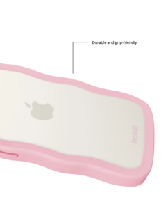 Holdit Wavy Case iPhone 17e, 16e, 15, 14, 13 mobilskal