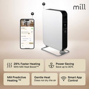 Mill Gentle Air Smart wifi-ovn med olje, 2000 W