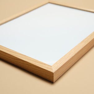 Fotoramme av FSC-merket tre på 30 x 40 cm