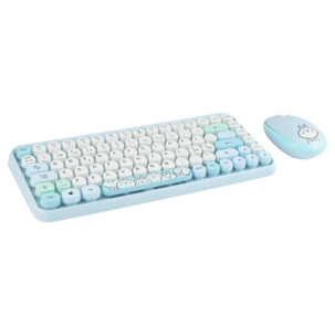 Exibel trådløst tastatur og mus, sett for barn