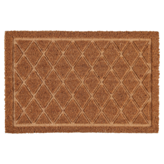 Dörrmatta Diamonds inomhus, kokosfiber, 40 x 60 cm