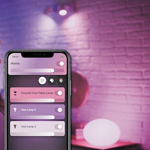 Philips Hue Flourish bordslampa, Bluetooth