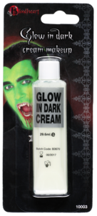 Ansiktsfärg, självlysande