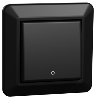 Elko RS 2-polet strømbryter utendørs, svart