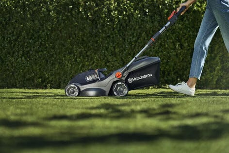 Husqvarna Aspire LC34 gräsklippare 18 V, inkl. batteri