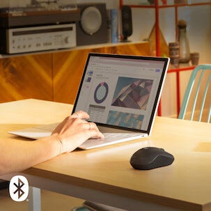 Logitech M240 Silent Bluetooth trådlös mus, grafitgrå