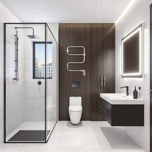 Pax TR65-I M2 Connect håndkletørker svingbar, timer