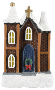 Dekorfigur med LED-lys