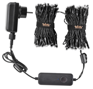 Twinkly Strings RGB LED-lysslynge utendørs/innendørs