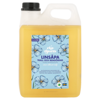 Ekotipset linsåpa trall, rengöring, överfettad, 2,5 l