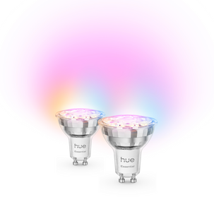 Philips Hue Essential GU10 smart LED-reflektorpære 4,7 W, 2-pakning