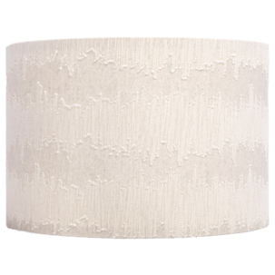 Northlight lampeskjerm linblanding bølgemønster, beige