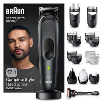 Braun series 7, 17-i-1 multitrimmer, vattentät MGK7491