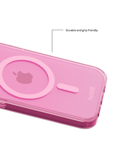 Holdit Transparent Case MagSafe iPhone 15 Pro mobildeksel