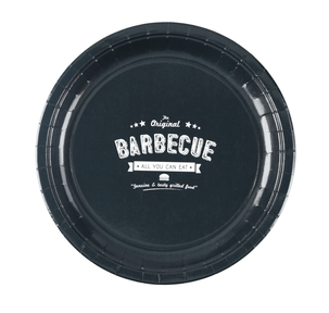 Papperstallrikar BBQ, 26 cm