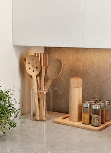 Stekegaffel tre, FSC, 32 cm